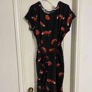ModCloth Fox Jumpsuit 3x